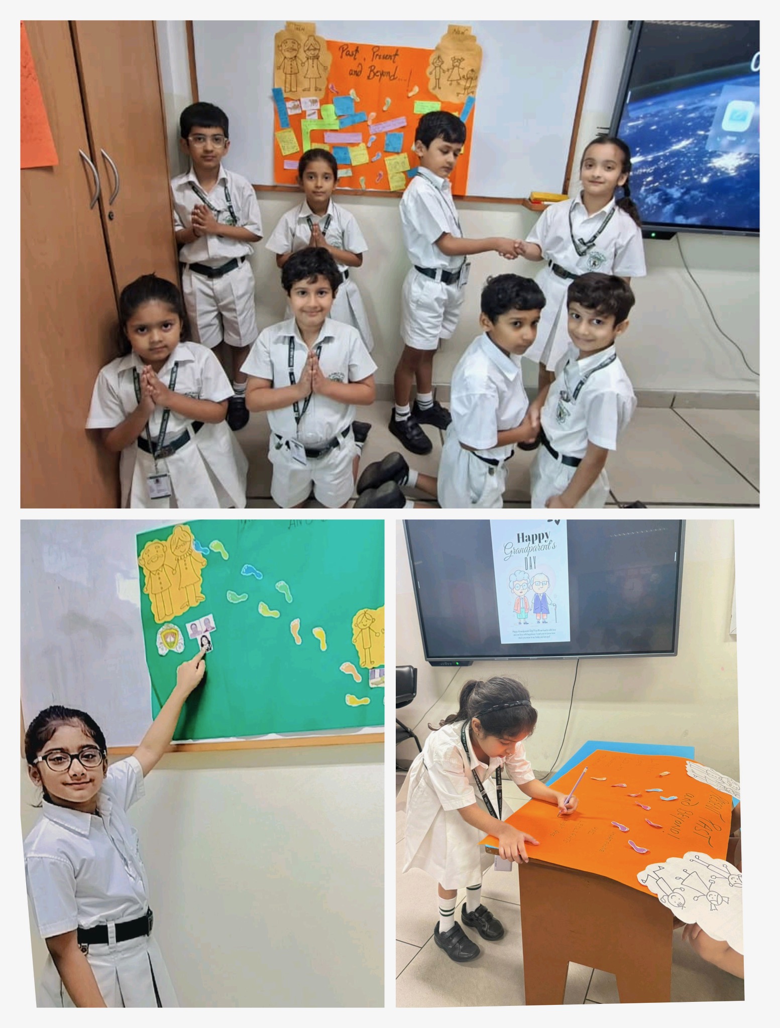 Grandparents Giggle Day with Grade 2