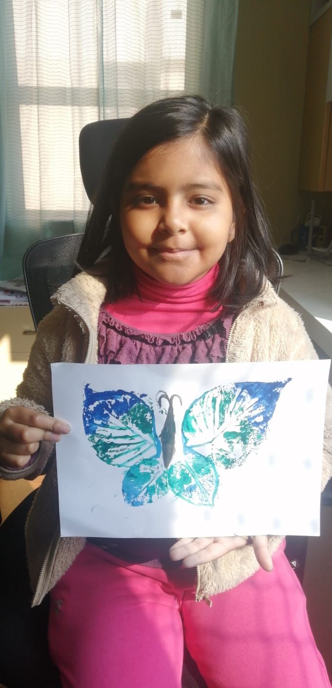 Leaf Painting activity