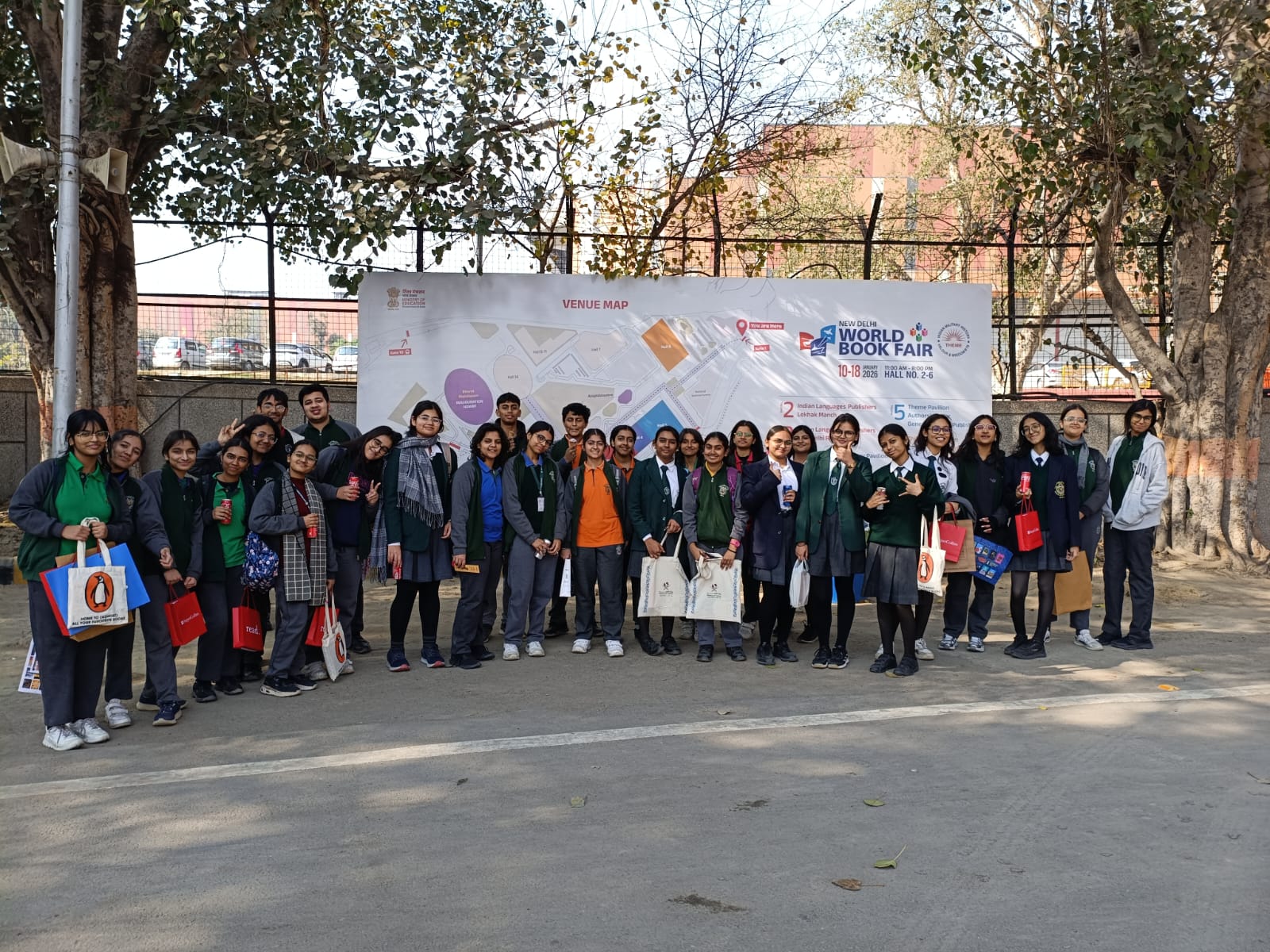 Visit to World Book Fair by Grade XI Students