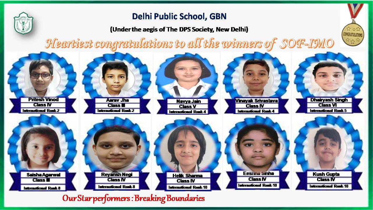 Declaration of Result of SOF International Mathematics Olympiad (IMO)